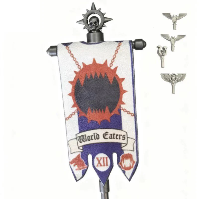 PJD90-105 medieval legion accessories flags Minifigures - Image 9