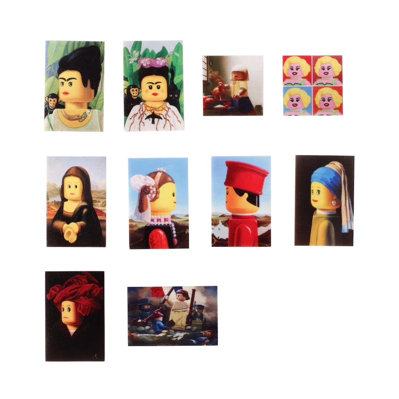 Posters Famous Paintings Basketball Uniforms Menu Food Accessories Light Board Printing - Image 18