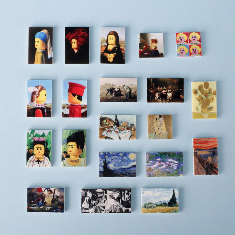 Posters Famous Paintings Basketball Uniforms Menu Food Accessories Light Board Printing - Image 4