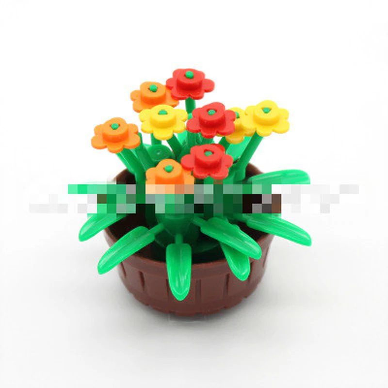 Potted Plants moc bricks - Image 2