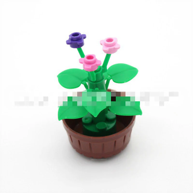 Potted Plants moc bricks - Image 4