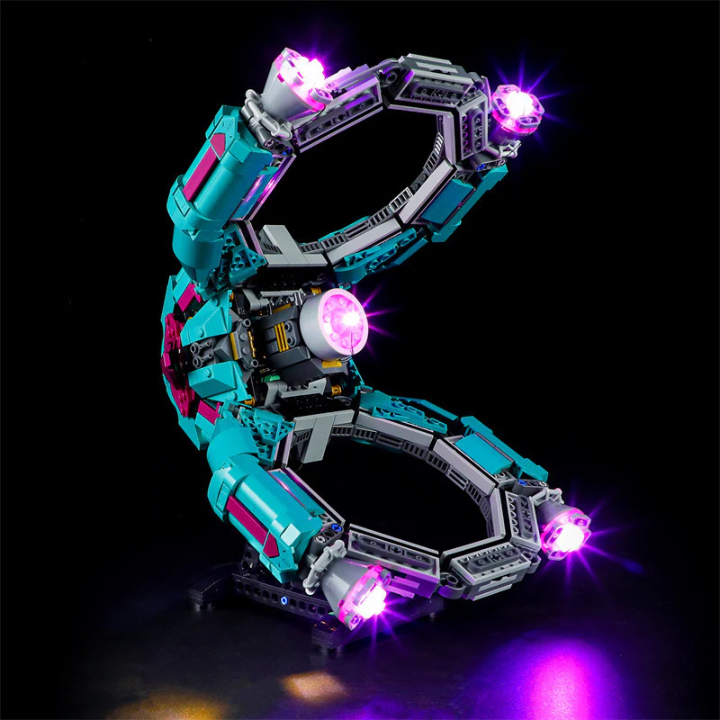 1108PCS BOWIE 90014 The New Guardians' Ship - Image 4