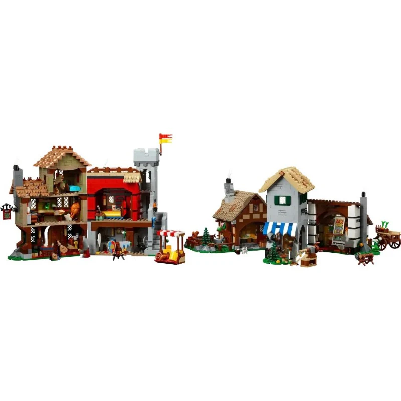 3304PCS D3586 Medieval Town Square - Image 3