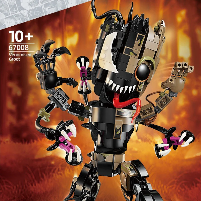 625pcs Venomized Groot - Image 2