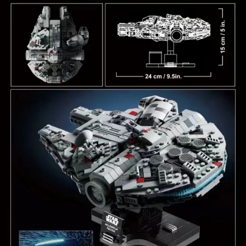 921PCS 88029 Millennium Falcon(25th Anniversary Edition) - Image 6