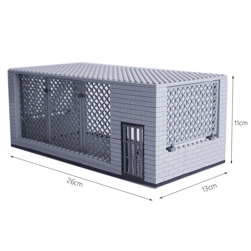 Prison cage prison cage minifigure scene accessories - Image 3