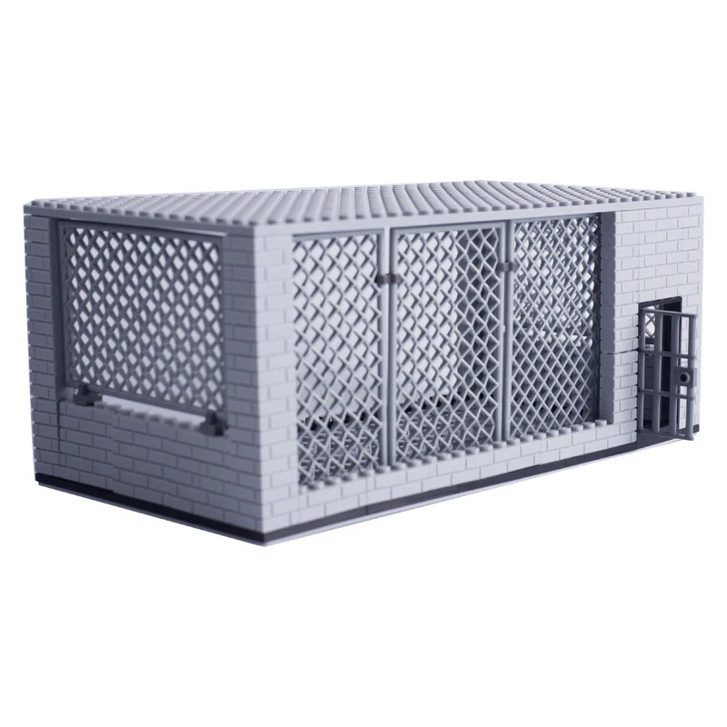 Prison cage prison cage minifigure scene accessories - Image 4
