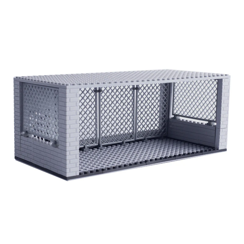 Prison cage prison cage minifigure scene accessories - Image 5