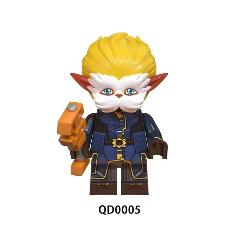 QD0001-0008 League of Legends Twin Cities Series Minifigures - Image 6