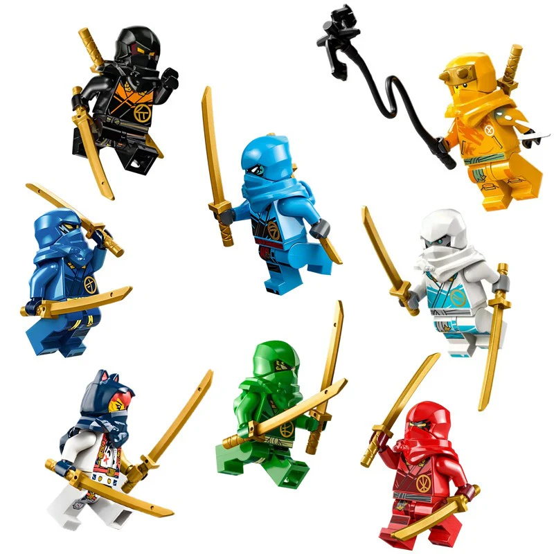 R811-R862 Phantom Series Ninja Minifigures - Image 2