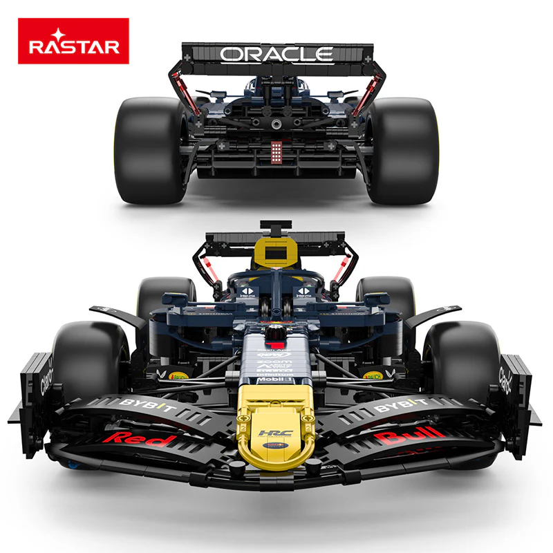 2464pcs RASTAR 92400 Red Bull F1 RB19 1:8 - Image 7