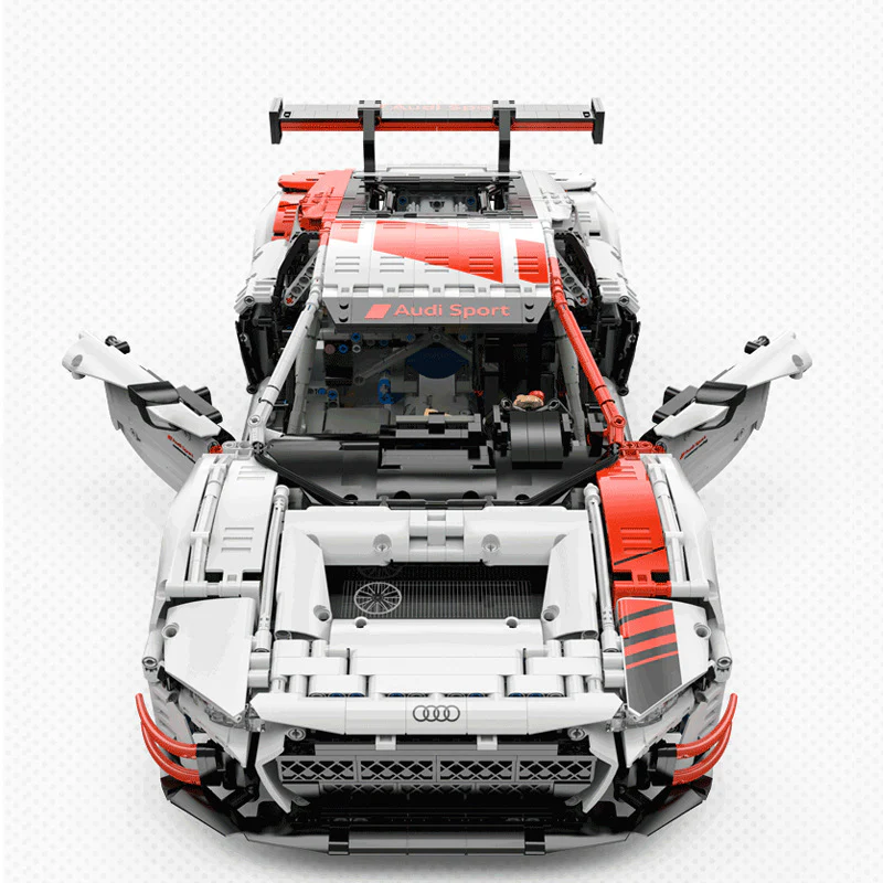 3322pcs Rastar 99300/99310 1:8 Audi R8 LMS GT3 - Image 5