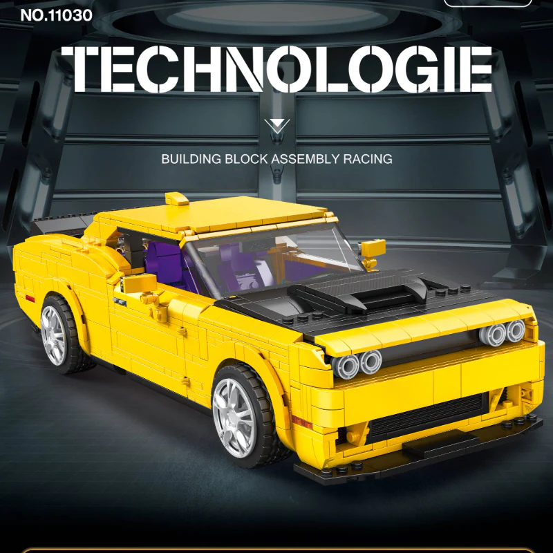 Reobrix  supercar collection 11028 VICTOR &11029 RX7 &11030 HELLCAT - Image 2