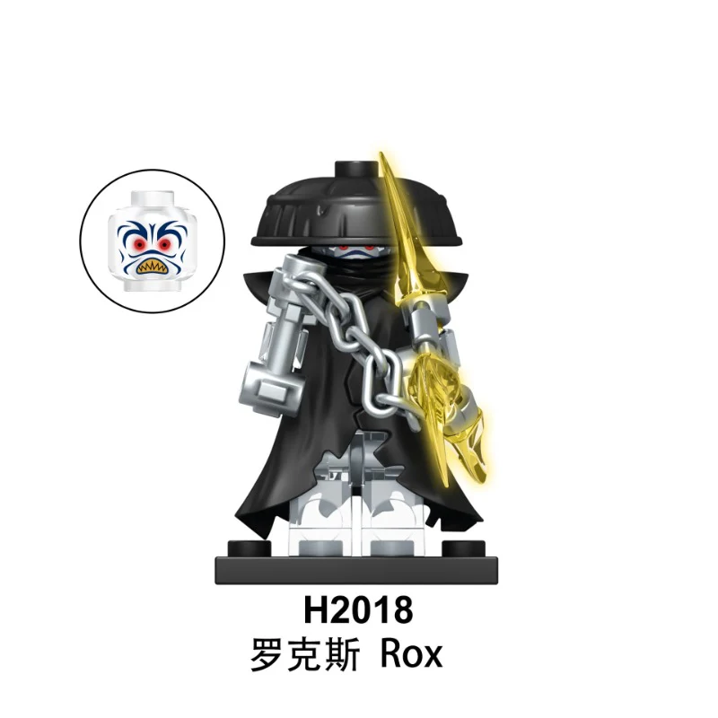 RT8006 Phantom Ninja Series Bans Five Person Group Minifigures - Image 3