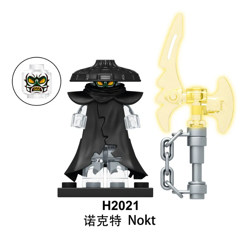 RT8006 Phantom Ninja Series Bans Five Person Group Minifigures - Image 6