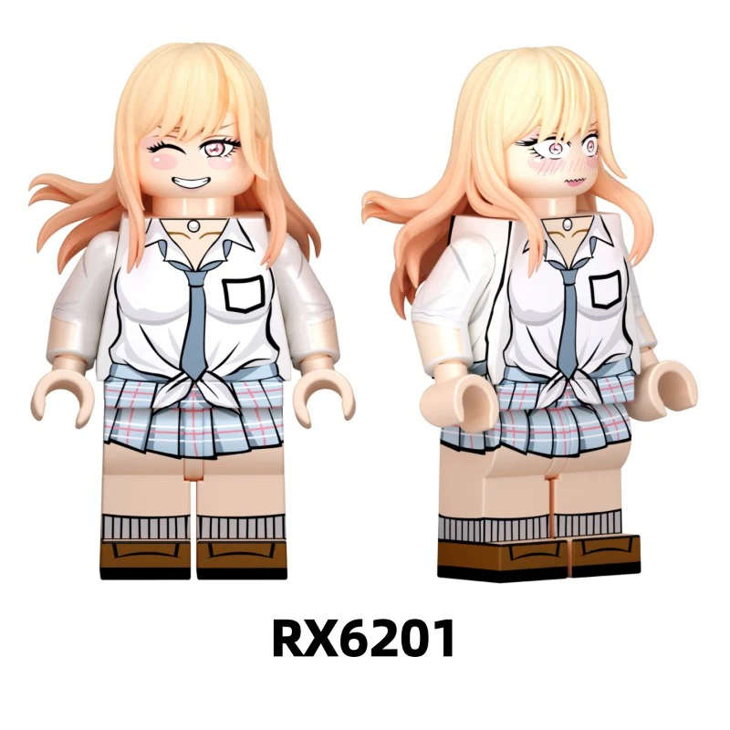 RX6201-RX6204 My Dress-Up Darling series Minifigures - Image 2