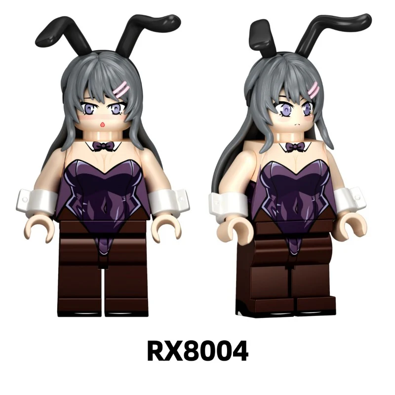 RX6401 RX6402 RX8001-8006 Rascal Does Not Dream series Minifigures - Image 10