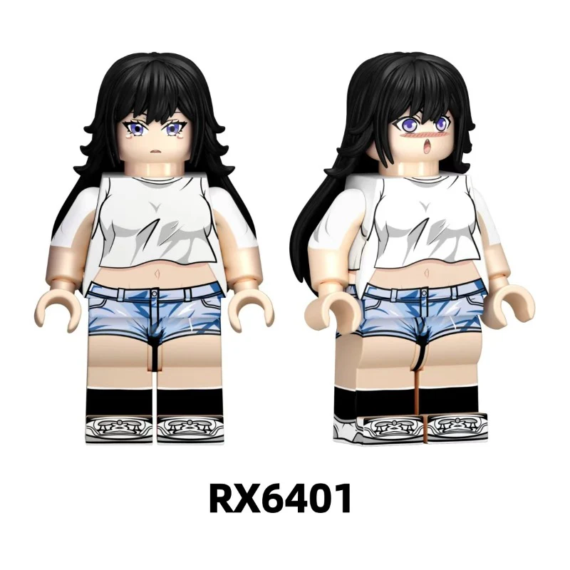 RX6401 RX6402 RX8001-8006 Rascal Does Not Dream series Minifigures - Image 3