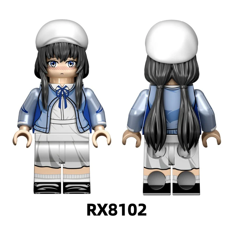 RX6401 RX6402 RX8001-8006 Rascal Does Not Dream series Minifigures - Image 9