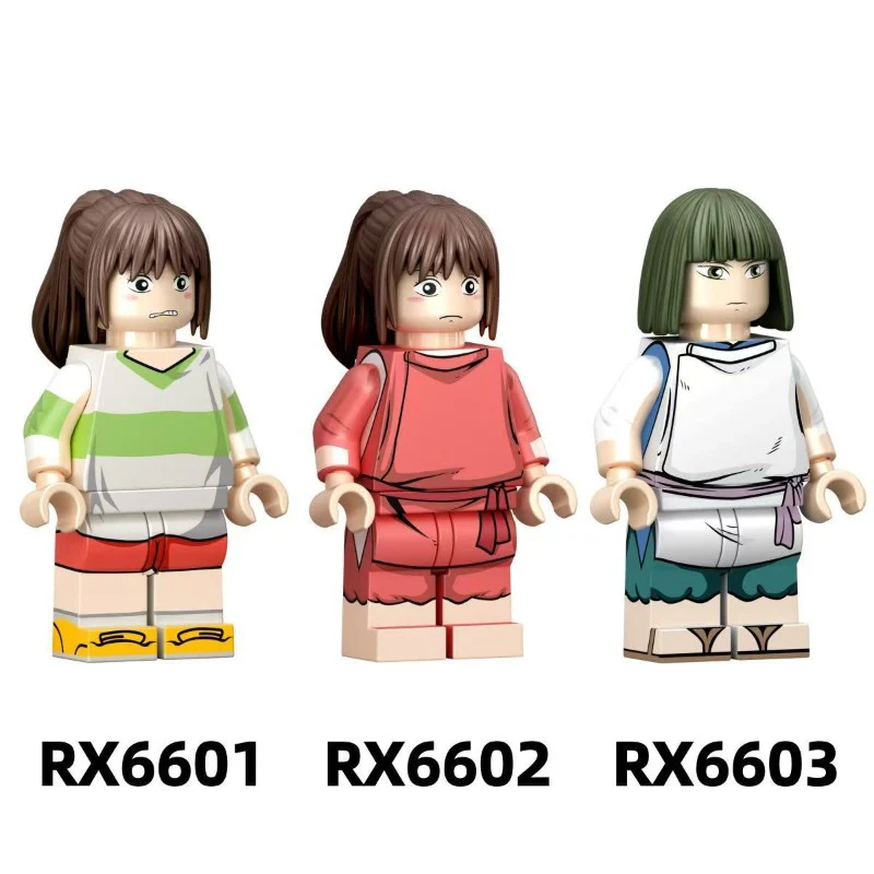 RX6601-RX6603 Spirited Away series Minifigures - Image 2