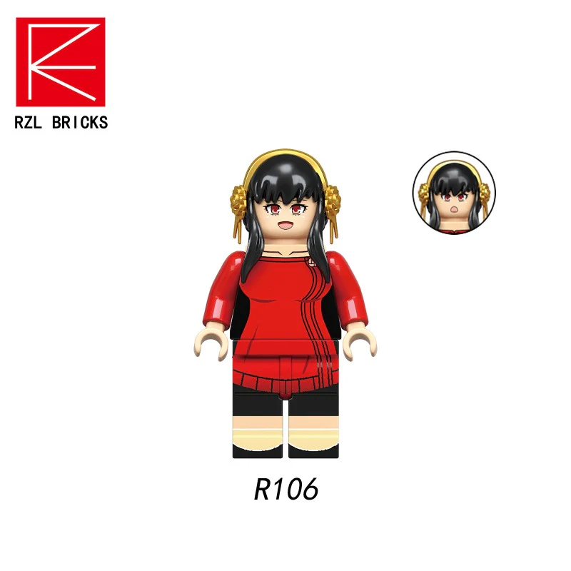 RZL0002 RZL0003 SPY×FAMILY Series Minifigures - Image 10