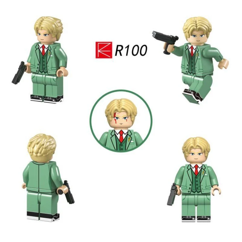 RZL0002 RZL0003 SPY×FAMILY Series Minifigures - Image 4