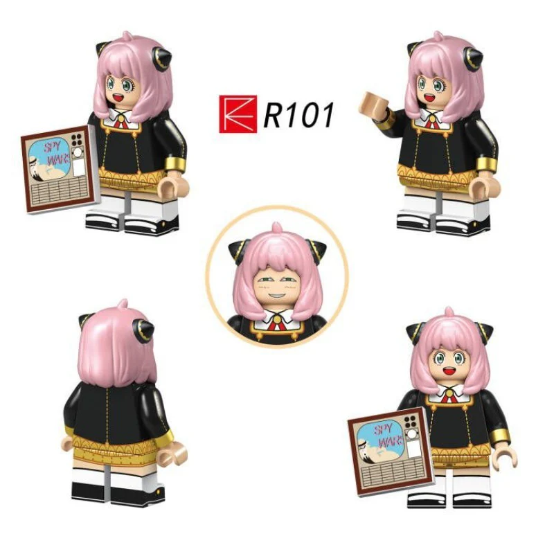 RZL0002 RZL0003 SPY×FAMILY Series Minifigures - Image 5