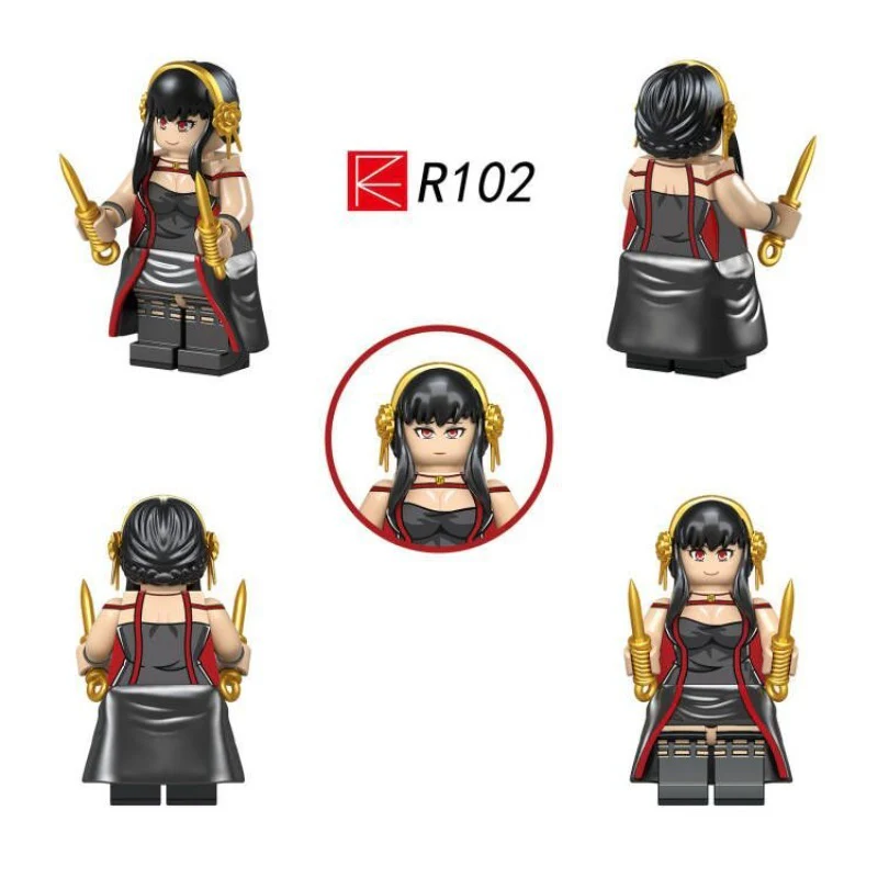 RZL0002 RZL0003 SPY×FAMILY Series Minifigures - Image 6