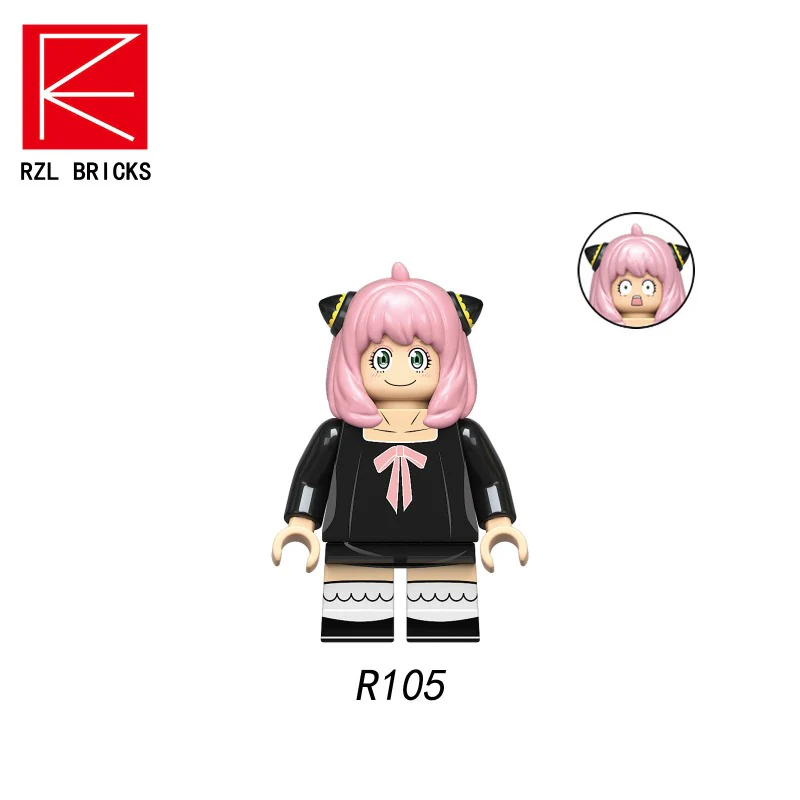 RZL0002 RZL0003 SPY×FAMILY Series Minifigures - Image 9
