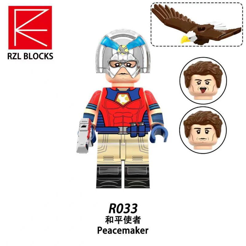 RZL007 R033-036 Peacekeeper Suicide Squad Superhero Vigilantes Minifigures - Image 2