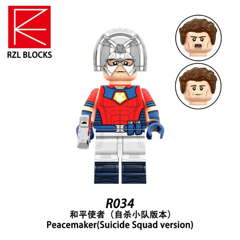 RZL007 R033-036 Peacekeeper Suicide Squad Superhero Vigilantes Minifigures - Image 3