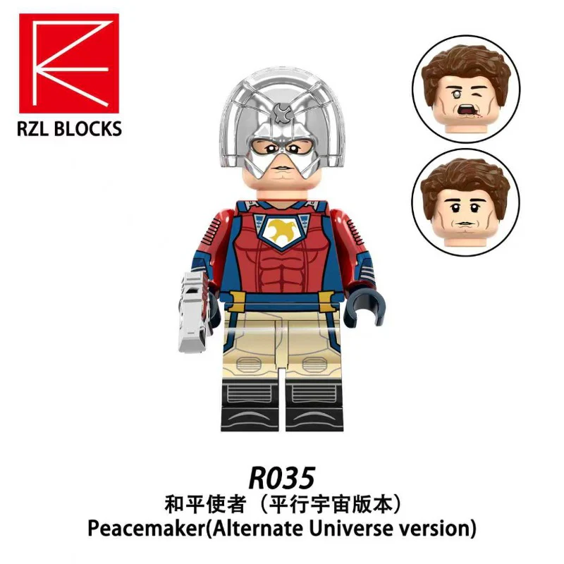 RZL007 R033-036 Peacekeeper Suicide Squad Superhero Vigilantes Minifigures - Image 4