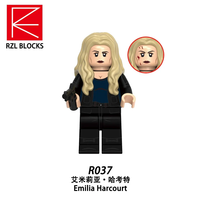 RZL008 R037-040 Peacekeeper Suicide Squad Superhero Vigilantes Minifigures - Image 2