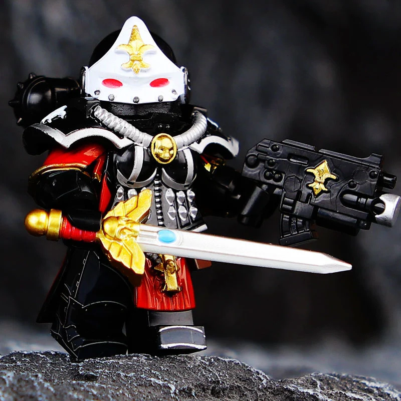 S116 S116-2 S116-3 Dark Source Warhammer 40K martyred battle nun Minifigures - Image 4