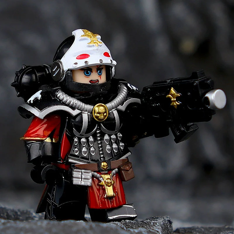 S116 S116-2 S116-3 Dark Source Warhammer 40K martyred battle nun Minifigures - Image 5