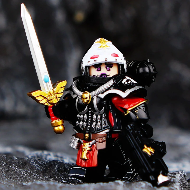 S116 S116-2 S116-3 Dark Source Warhammer 40K martyred battle nun Minifigures - Image 6