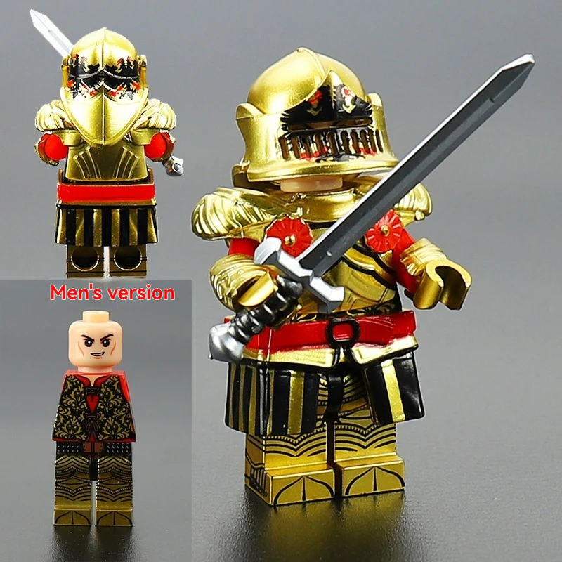S128 S129 Medieval Castle Gothic Knights Minifigures - Image 8