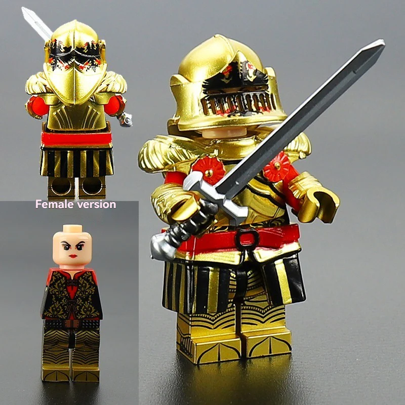 S128 S129 Medieval Castle Gothic Knights Minifigures - Image 9