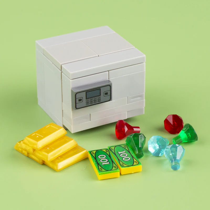 Safe Diamond Treasure Chest Minifigures Accessories - Image 3
