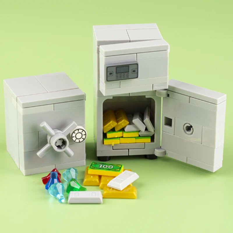 Safe Diamond Treasure Chest Minifigures Accessories - Image 4