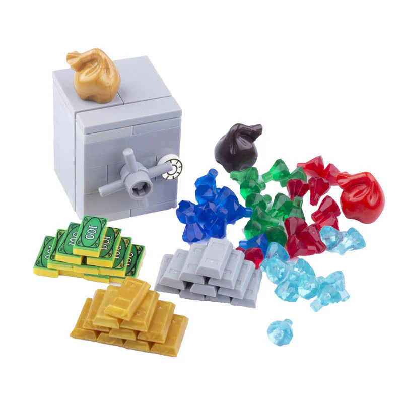 Safe Diamond Treasure Chest Minifigures Accessories - Image 5