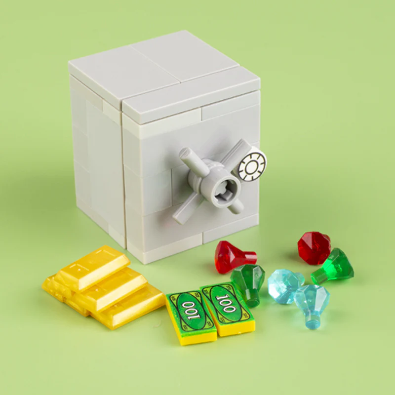Safe Diamond Treasure Chest Minifigures Accessories - Image 6