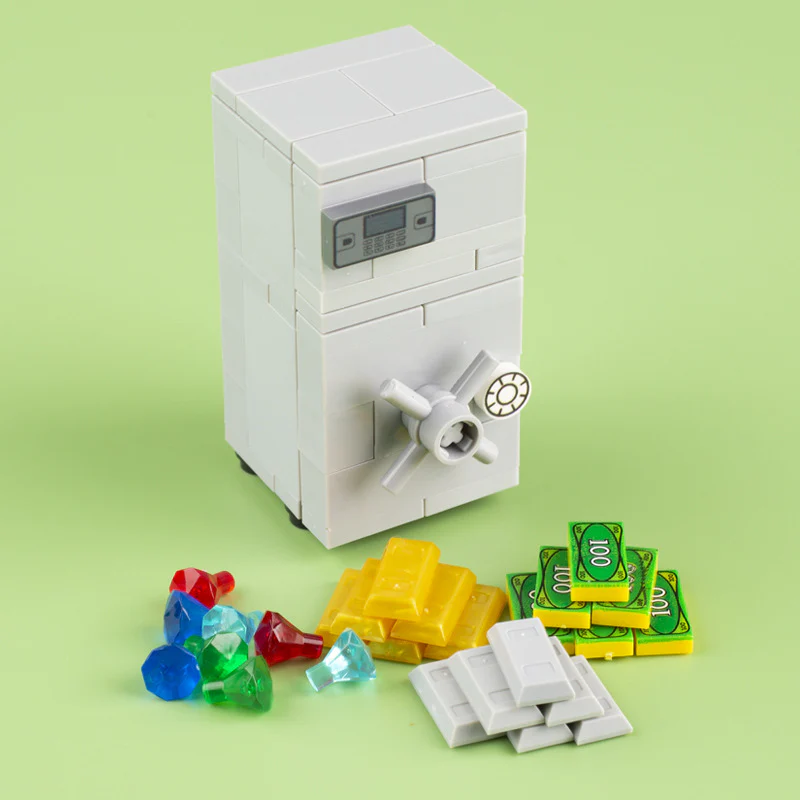 Safe Diamond Treasure Chest Minifigures Accessories - Image 7