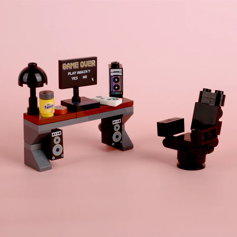 Scene Game Computer Desk Ornaments Minifigure Accessories