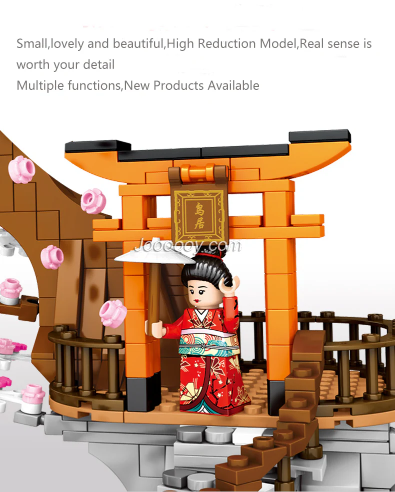 SEMBO Half Mountain Cherry Blossoms 601076 - Image 3