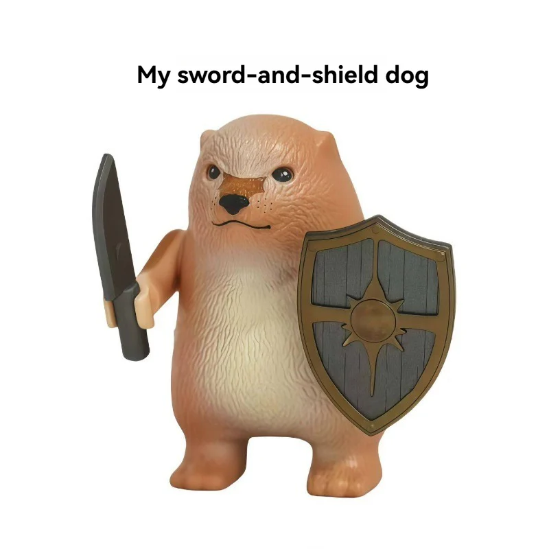 SH01 My sword and shield dog Minifigures - Image 2