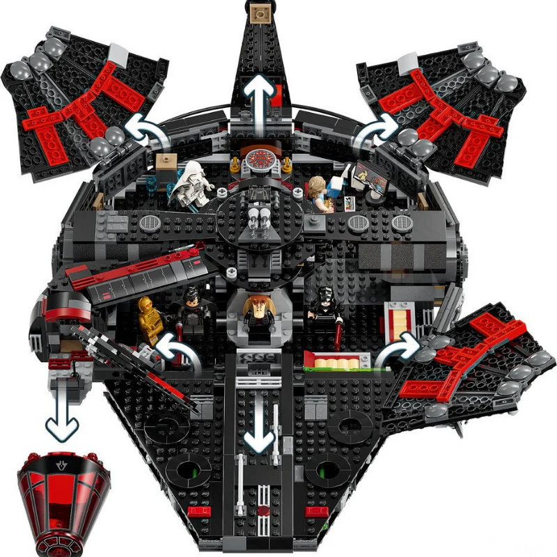 1579 pcs The Dark Falcon - Image 4
