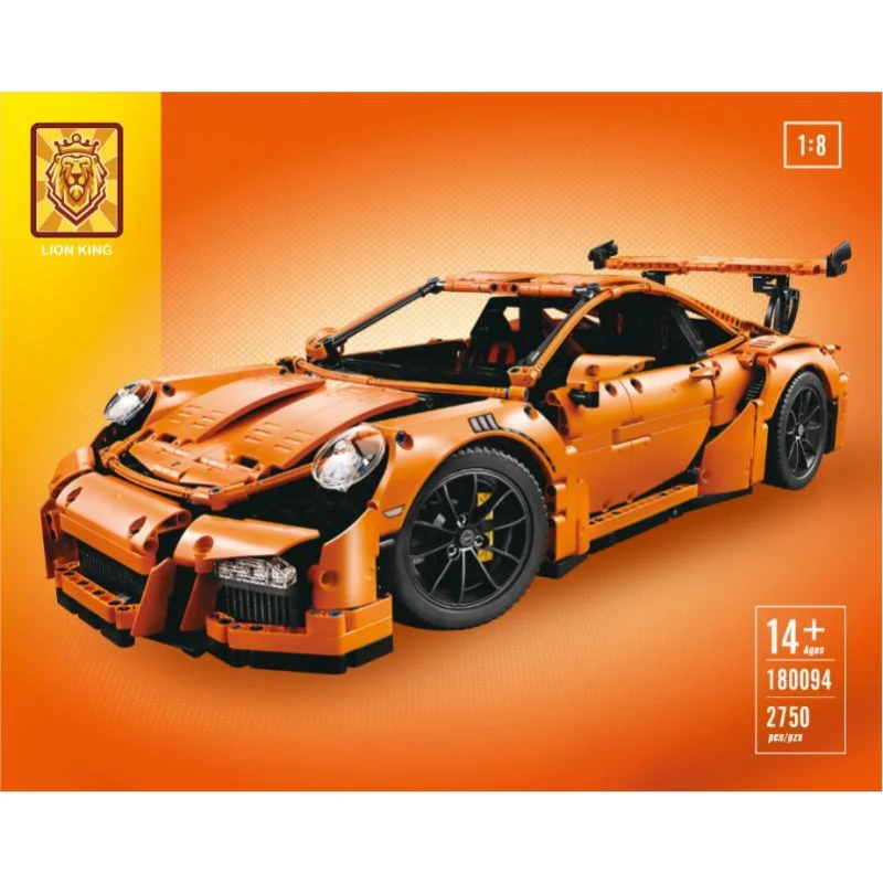 (Ship from European warehouse)  2758pcs The Porsche 911 GT3 RS - Image 2