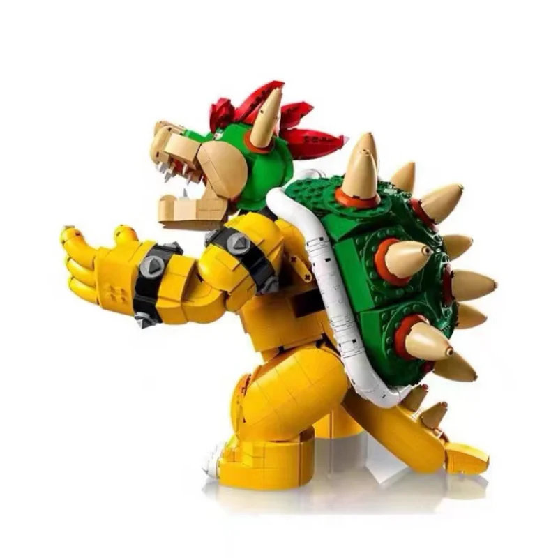 (Ship from US warehouse) 2807 PCS 87031 Super Mario The Mighty Bowser Compatible 71411 - Image 4