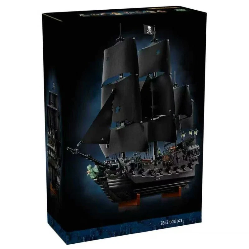 2862 pcs Captain Jack Sparrow's Pirate Ship - Image 10